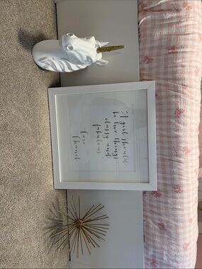 Gold & White Wall Decor